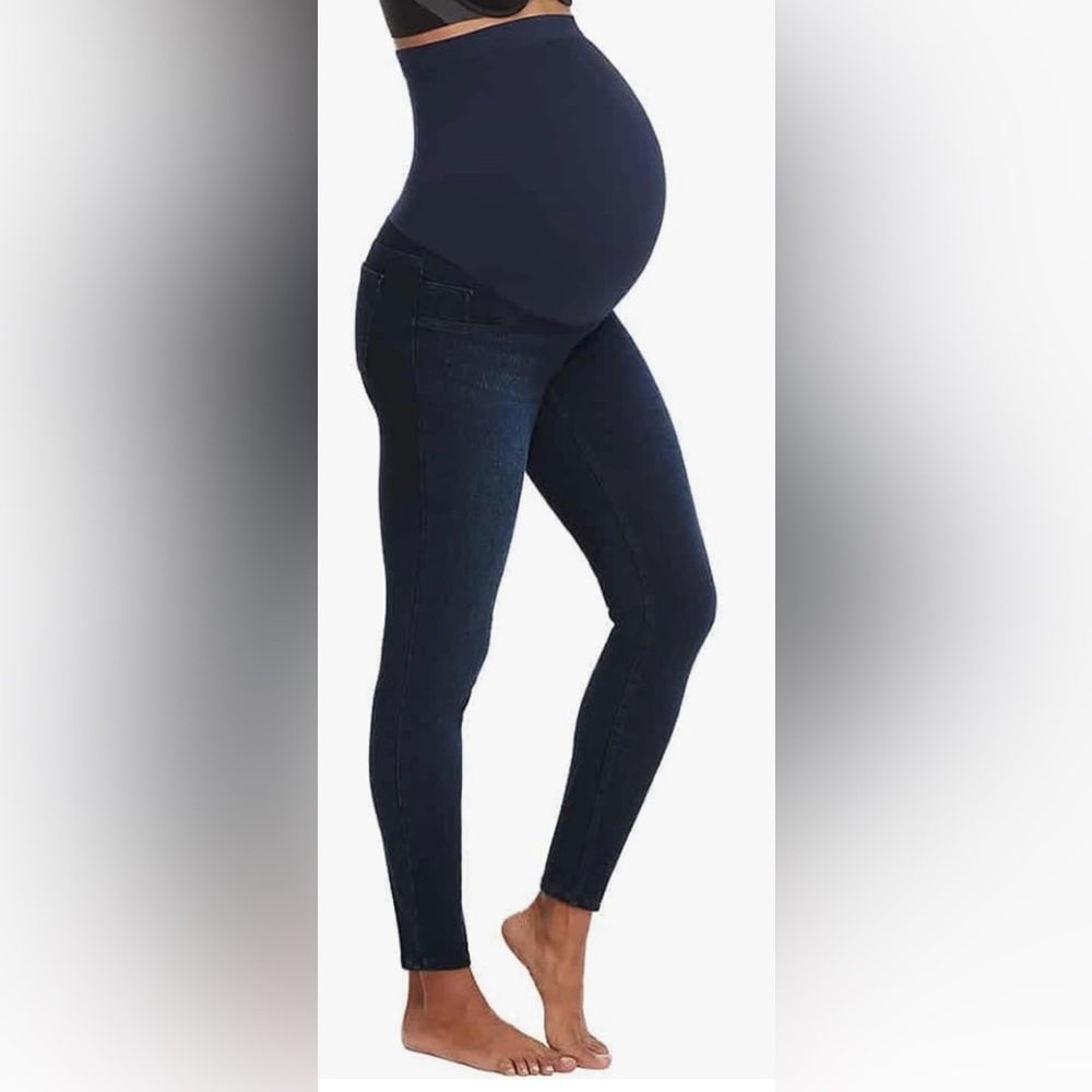 SPANX Mama Ankle Jean-ish Leggings, sz XL